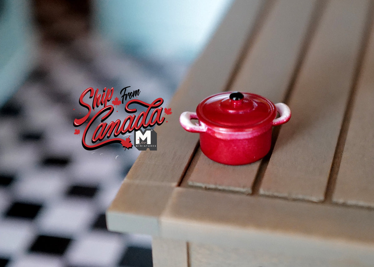 Dollhouse Supplies Metal Cooking Pot  dolls house 1 12 miniature Metal Cooking Pot - A033