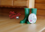 Dollhouse Supplies Miniature Rubber Boots Rain Boots 1:12 - B077
