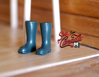 Dollhouse Miniature Rubber Boots Rain Boots 1:12 - H016