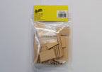 Kit de mueble isla central de cocina en madera, miniatura a escala 1:12, 2-15/16 inch de alto, suministros DIY para casa de muñecas