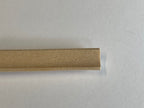 Moulure gorge en bois miniature pour murs et plafonds de maison de poupée, 29,2 cm de long