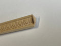 Miniature Carved Arch Wood Cornice Molding for Dollhouse Ceilings, 18 inch long