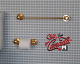 1:12 Dollhouse Miniature Bathroom Roll Holder / Fabric Toilet Roll Holder/ Dollhouse Bathroom Tissue Roll Holder - F037