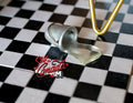 1:12 Scale Miniature Metal Bucket with Spilled Water, Tipped Over, 1-9/16 inch long, DIY Dollhouse Supply (silver)