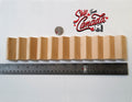 1:12 Scale Miniature Unfinished Dollhouse Staircase, 11 Treads, 2-1/4 inch wide
