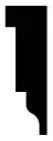Dollhouse Supplies Baseboard Trim Molding Building Material Wooden Wall Border 18 inch long