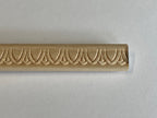 Moulure de corniche arquée sculptée miniature pour plafonds de maison de poupée, 45,7 cm de long