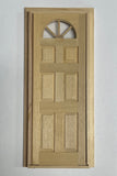 1:12 Dollhouse Carolina Door Panel DIY Miniature Unfinished Wooden Door Frame (Back trim sold separately) - I002