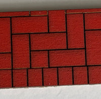 1:12 Dollhouse Brick Porch Steps Door Steps (Small)