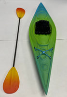 1:12 Miniature Kayak with Paddle Single Seater Small Boat