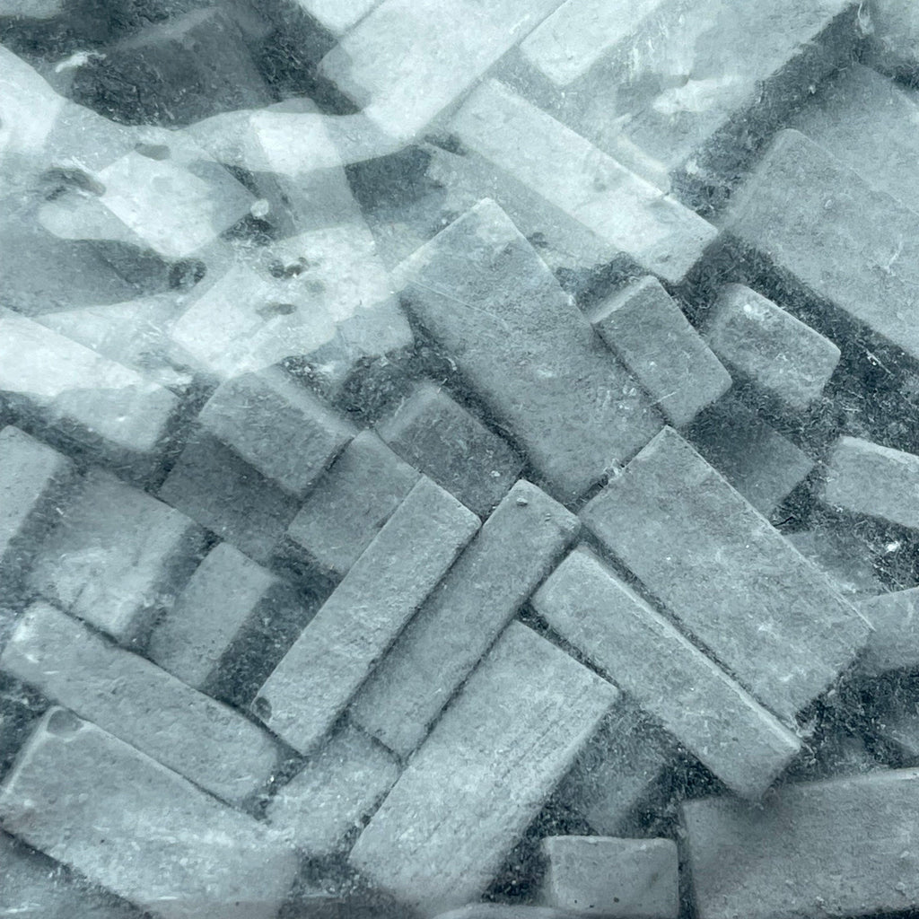 1:12 Scale Miniature Dollhouse Charcoal Bricks, Pack of 325