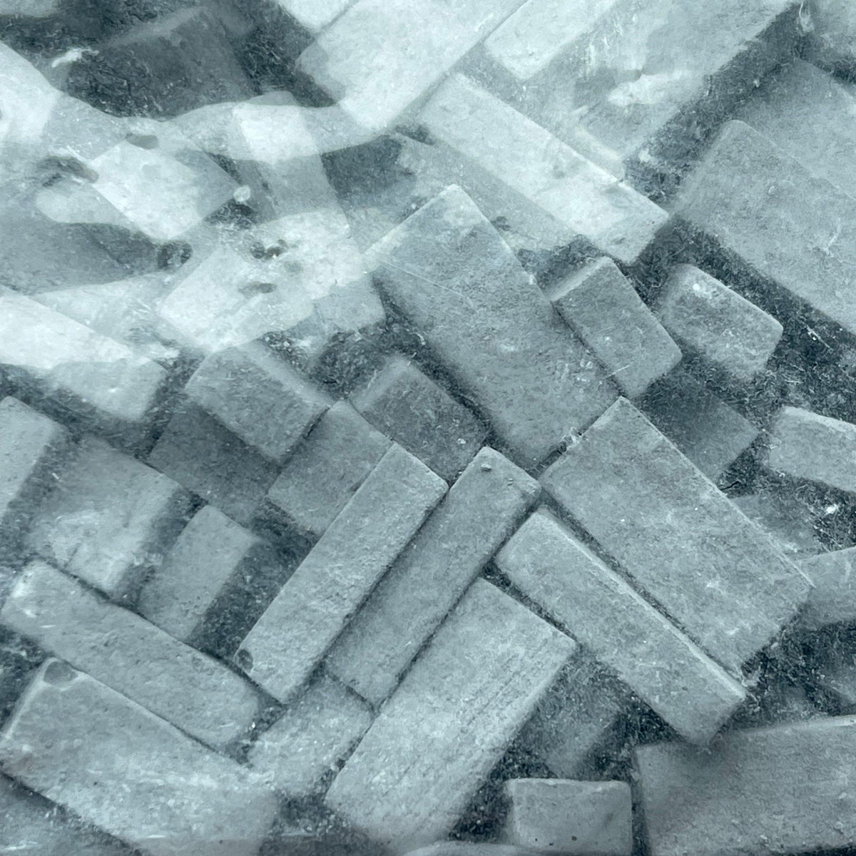 1:12 Scale Miniature Dollhouse Charcoal Bricks, Pack of 325