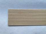 Dollhouse Siding Wall Panel Batten Panel Miniature Novelty Siding Beadboard Panel 12"(L) x 3-3/4"(H) - 12 inch long