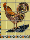 1:12 Dollhouse Supplies Chicken Mosaic Tile Hen Mosaic Tile on Cardstock Miniature Mosaic Wallpaper 2-5/16" x 2-3/4"