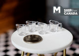 Dollhouse Supplies Miniature Measuring cup set of 4 (Plastic) - D041