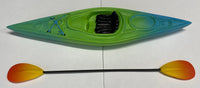 1:12 Miniature Kayak with Paddle Single Seater Small Boat