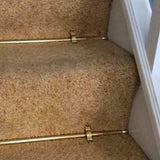 1:12 Dollhouse Supplies Miniature Carpet Stair Rods Set with 15 Rods 1-15/16 inch long - F048