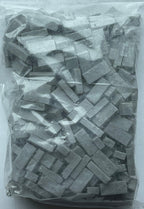 1:12スケール ミニチュアドールハウス用 チャコールブリック（レンガ）325個入り