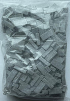 1:12 Dollhouse Charcoal Bricks 325 Counts Miniature Bricks - I046