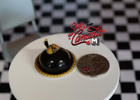 1:12 scale Dollhouse miniature Chocolate Mousse Cake E033