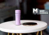 1:12 Dollhouse Supplies Miniature Metal Insulated Water Bottle (Purple) E041