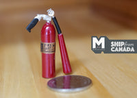 Dollhouse 1:12 Miniature Fire Extinguisher - F080