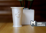 Dollhouse Supplies Garden Tree Pot 1:12 Scale Miniature Large Size Vase 1-9/16 inch tall  (pearl) - B062