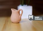 1:12 Dollhouse Supplies Miniature Clay Pottery Art Jug, Miniature Flowerpot Dollhouse Supplies Miniature Art Jug - B089