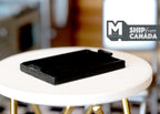 Plateau miniature en bois à l'échelle 1:12, rectangulaire, 4,4 cm de long, fournitures pour maison de poupée (noir)
