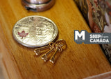 1:12 Miniature Keys Set of 3 (gold) - F076