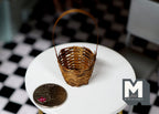 1:12 Dollhouse Supplies Miniature rope basket dolls house 1 12th scale miniature D048