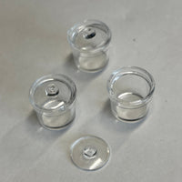 1:12 Dollhouse Miniature Round Canisters Jars Containers with Lids Set of 3 H041