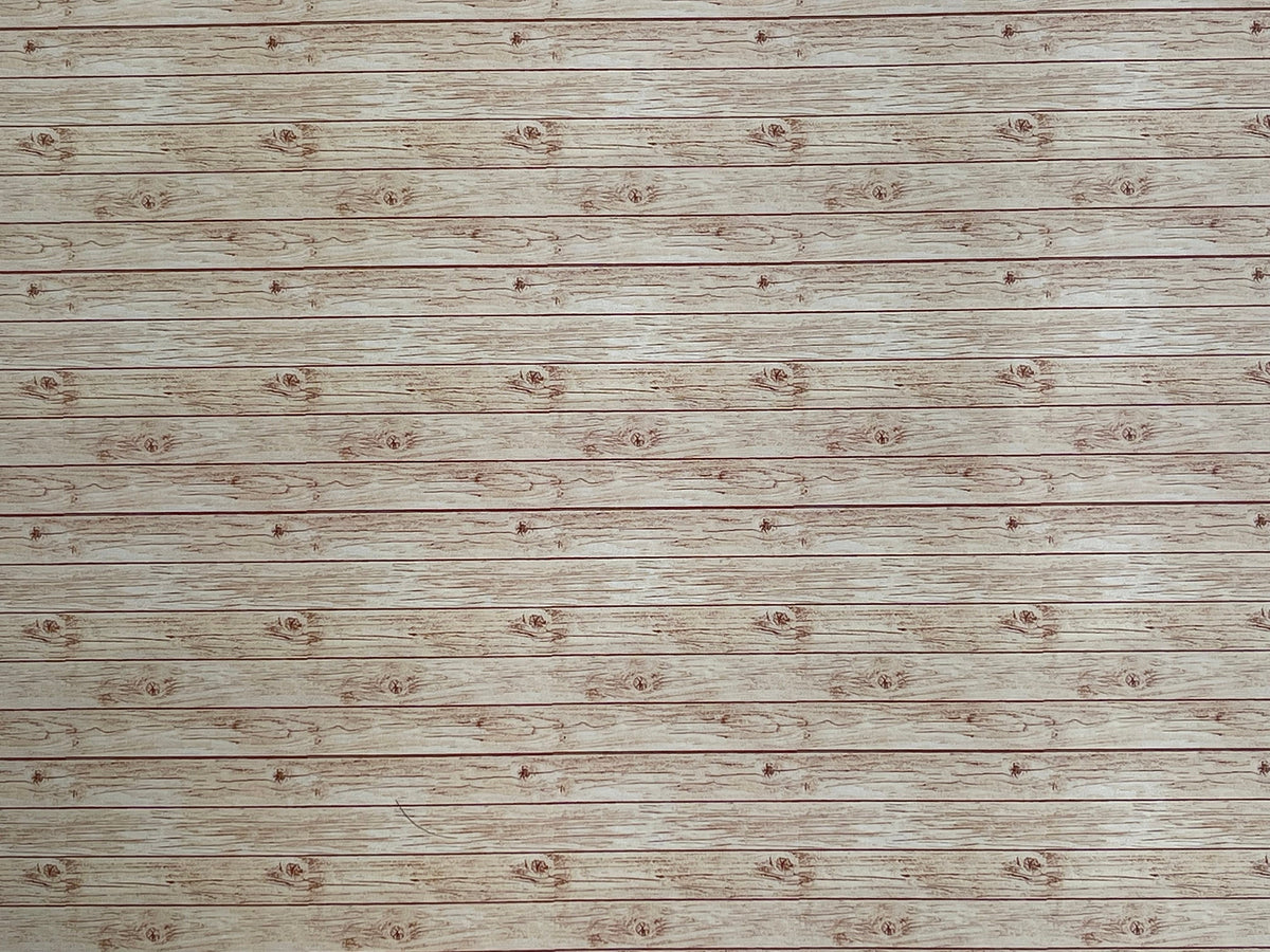 1:12 Scale Miniature Hardwood Style Parquet Floor Paper, 15-1/2 x 10 inch, DIY Dollhouse Supply (weathered gray)