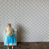 1:12 Dollhouse Art Deco- Butterflies Wallpaper