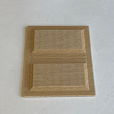 Dollhouse Supplies Wainscoting Panel Miniature Wainscot Panel - J023