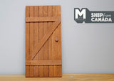 1:12 Dollhouse Material Miniature Farmhouse door / Wooden Door - I024