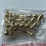 1:12 Dollhouse Supplies Miniature Metal Chessboard and Chess Pieces - G061