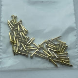 1:12 Dollhouse Supplies Miniature Carpet Stair Rods Set with 15 Rods 1-15/16 inch long - F048