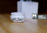 1:12 Dollhouse Supplies Miniature Ceramic Pottery Planter Dollhouse Supplies Garden Flower Pot - B076