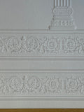Dollhouse Supplies Embossed Wall Panel Sheet 11-1/4" x 9-1/4"