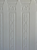 Dollhouse Embossed Wall Columns Panel Sheet 13-1/2" x 9-3/4"