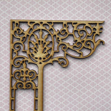 Dollhouse Wall Divider , Room Divider 9 Inch Tall - I043