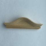 1:12 Dollhouse Miniature Bonnet Window Pediment Set of 2 - I044