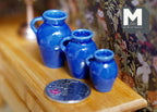1:12 Dollhouse Supplies Stoneware Jugs Crocks Set of 3 1 12Scale Dollhouse Supplies Miniature Stoneware Jugs B104