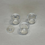 1:12 Dollhouse Miniature Round Canisters Jars Containers with Lids Set of 3 H041