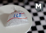 1:12 Dollhouse miniature Bag Of Ice - F044