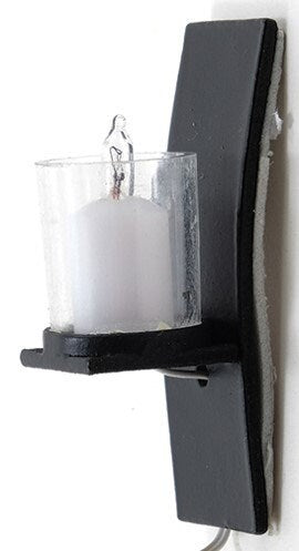 1:12 Miniature Wall Sconce , Wall Light , 12 Volt Plug System K048
