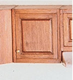 Dollhouse DIY 2" upper cabinet kit with material and instruction from Miniature Houseworks