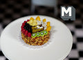 1:12 scale Dollhouse miniature Fruit Birthday Cake - E017