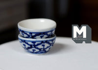 Dollhouse Miniature ceramic Bowl set of 2 - A073